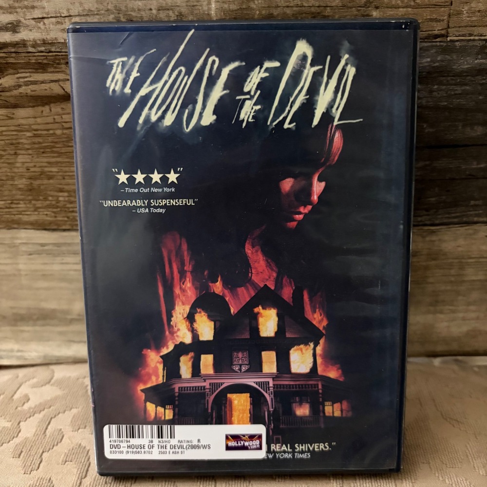The House of the Devil DVD 2009 Ti West Horror Film Widescreen Dark Sky Films